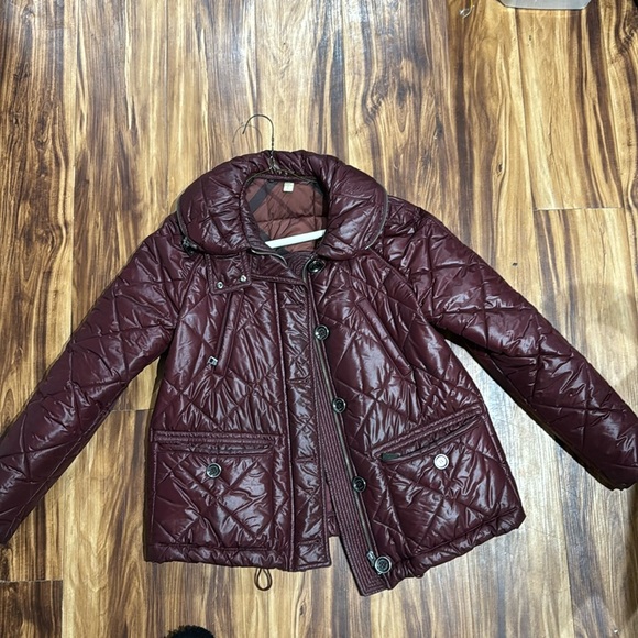 Burberry puffer jacket- size S